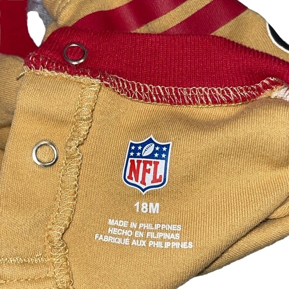 NFL San Francisco 49ers Toddler Romper | Size 18 Months | EUC - Picture 5 of 5